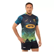 Camiseta Rugby Springboks Full Color Elastizada Picton