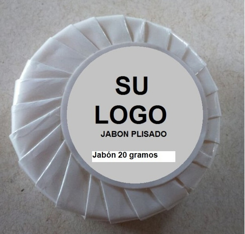 Jabón 20g Hotelero Redondo 480 Pz,se Personaliza Con Su Logo