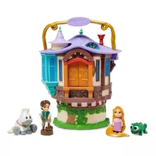 Playset Rapunzel Disney Store Little Animators Casa Origina 