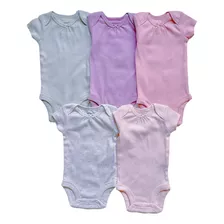 Conjunto Body Carters Bebê Menina Manga Curta 5 Peças