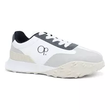 Zapatilla Ocean Pacific De Dama Yumary-m23 White/black/grey