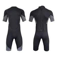 Traje De Neopreno Corto Para Hombre, 3 Mm, Traje De Buceo De