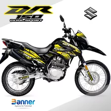 Kit De Calcomanías Dr 150 Suzuki Personalizadas 