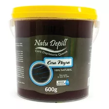 Cera Depilatória Quente Natu Depill Cera Negra 600g