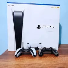 Playstation 5 Con Lector De Discos Ps5 + 2 Mandos Dualsense