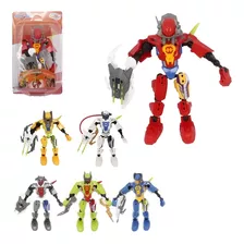 Brinquedo Super Robot Hero Squad Monta Desmonta + Acessório