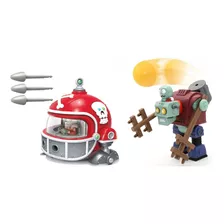 2 Bonecos Robo Zumbi All Star Bonecos Plants X Zombies