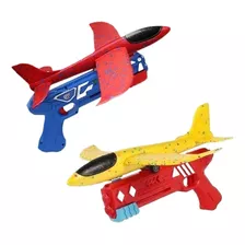 Lanzador De Aviones, 2 Piezas, Juguete For Niños, Catapulta