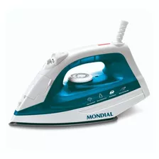 Passador Roupa Mondial 127v 1200w Azul E Branco Spray Nordes