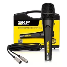 Kit Microfone Skp Pro 35 Xlr Dinamico Cardioide - Novo!