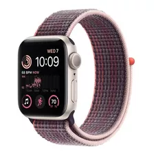 Apple Watch Se 44mm A2723 Aluminio Starlight Sport Loop Gps