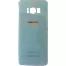 Vidro Traseiro Para S8 Normal G950- Azul Ciano Cor Exclusiva