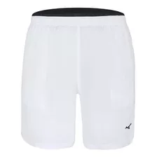 Bermuda Mizuno Tennis Masculina -branco/preto