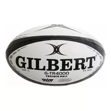 Gilbert G-tr4000 Pelota De Entrenamiento De Rugby, Color Neg