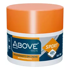 Desodorante Creme Above Men Sport 50g C/12 Unidades Fragrância Suave