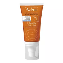 Protector Solar Avène Fluido Fps 50 Ultra-mat En Tubo Dosificador De 50 Ml