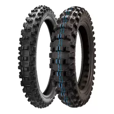 Pneu Borilli Exc Soft 110/100-18 + 90/90-21 Enduro Soft 7day