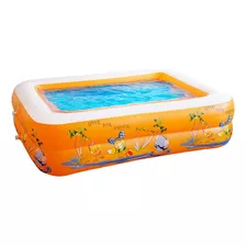 Piscina Inflable Niños Piscinas Rectangular 180x130x45