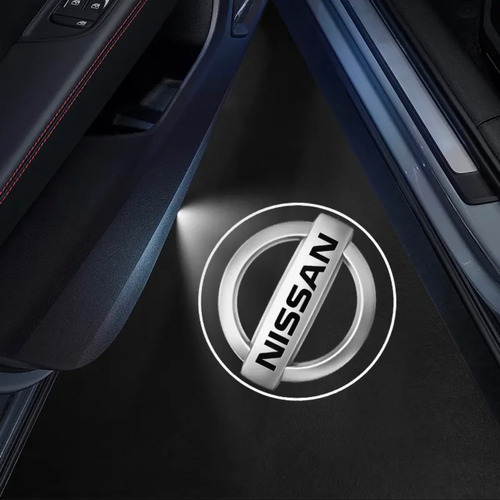 Nissan Led Cortesia Puertas Logotipo Nis-06 Foto 6