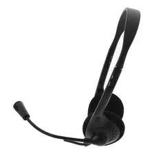 Auricular Xtech Xth-240 Usb Con Micrófono Ajustabe Negro