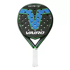 Paleta De Pádel Vairo Genetic Power + Funda - Negro / Azul