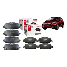 Kit Pastilha De Freio Ceramica Honda Hr-v 1.8 2016 Ex Lx Exl