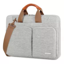 Funda Bolso Laptop Lacdo 15 Pulgadas Gris