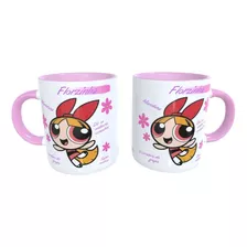 Caneca Porcela Meninas Super Poderosas Florzinha