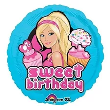 En Stock! Globos Metalizados Barbie Anagram