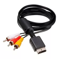 Cable A/v Audio Y Video Play Ps2 Ps3 Tv 3 Rca 1,8 Metros