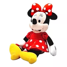 Boneco Pelúcia Minnie Rosa Ou Vermelho 50cm A Pronta Entrega