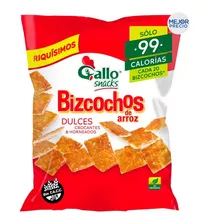 Bizcochos De Arroz Dulces Gallo Snacks Sin Tacc Mejor Precio