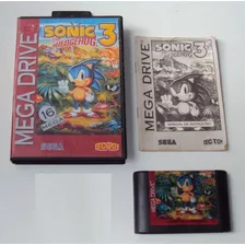 Sonic 3 Original Tec Toy - Salvando - Leia Descrição