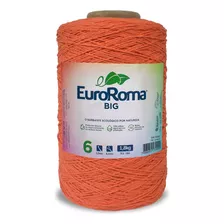 Barbante Euroroma 1.8kg Fio 6 - Na Cor 750 Laranja