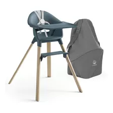 Silla Stokke Clikk Azul Fiordo + Bolsa De Viaje