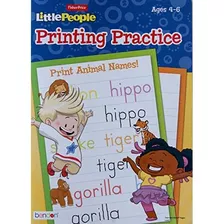 Cuaderno De Práctica De Impresión Niños Fisher Price...