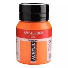 Tinta Amsterdam Acrylic Orange #276 - 500ml