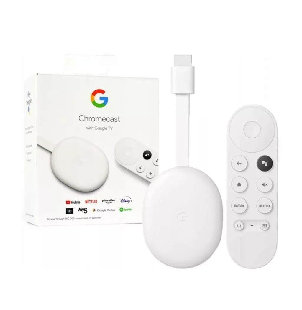 Chromecast Smart Tv Netflix Googletv 4k Hdr Control Remoto