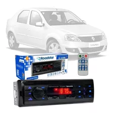 Aparelho Radio Mp3 Fm Usb Bluetooth Roadstar Renault Logan