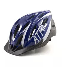 Capacete Ciclismo Bike Mtb Atrio Led Tamanho M Azul Bi166