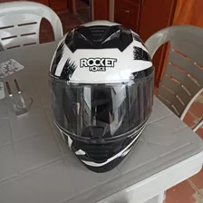 Casco Motocicleta Rocket Force / Nox Motegi Blanco