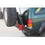 Rock Hard 4x4 Rear Bumper Tire Carrier For Bushwacker Flar