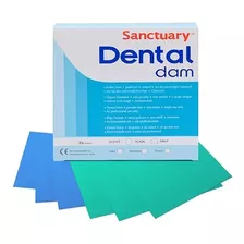 Goma Dique Dental Sanctuary 6x6 X 36unidades Odontologia