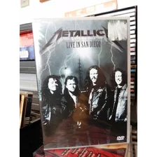 Dvd Metallica Live In San Diego - Lacrado Show Épico Metal