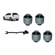 Kit 4 Bucha Braço Tirante Traseiro Jac J3 2011/2016