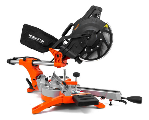 Sierra Ingletadora Telescopica Dual Hamilton 255mm Hng001