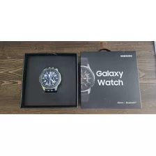 Galaxy Watch Caja 46mm Silver, Malla Metalica Negra Y Plata