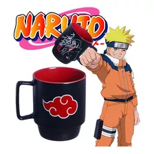 Caneca Naruto Cerâmica Itachi Sasuke Uchiha Refri Café Choco