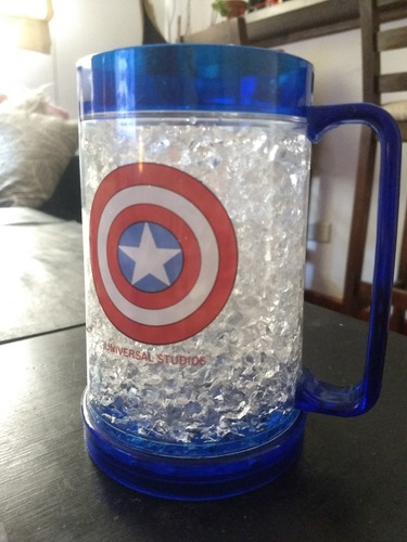 Vaso De Gel Capitán América