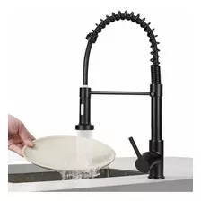 Grifo Baño Grifo Para Fregadero Monomando Llaves Para Cocina Negro